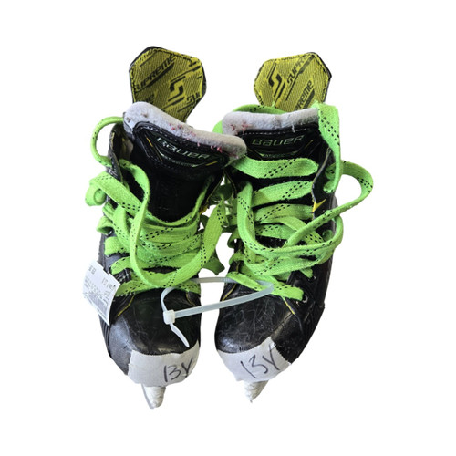 Vist Large View of Product Image Which is Used Bauer MS PRO SZ 13 YTH SKATES Youth Hockey Skate Youth 13.0
