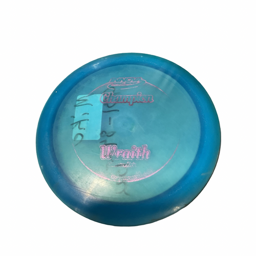 Vist Large View of Product Image Which is Used Innova CHAMPION WRAITH Disc Golf Driver Royal Blue
