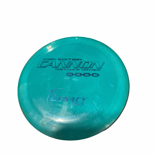 Vist Large View of Product Image Which is Used Legacy CANNON Disc Golf Driver Teal
