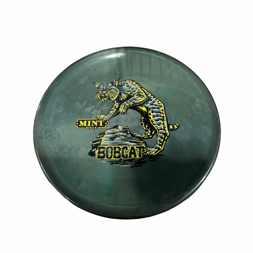Vist Large View of Product Image Which is Used Mint BOBCAT Disc Golf Mid Range Dark Green