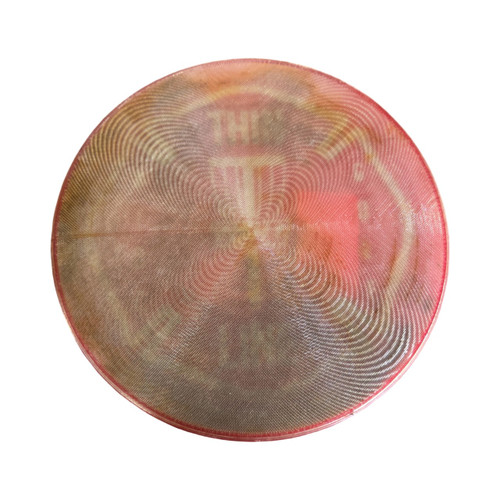 Vist Large View of Product Image Which is Used THIN LINE DISC GOLF MID Disc Golf Mid Range Red