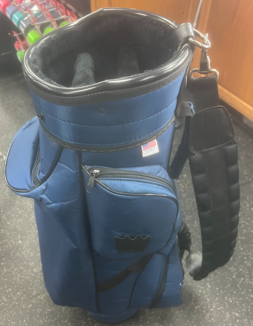 Vist Large View of Product Image Which is Used CART BAG Mens Cart Bag Navy Blue