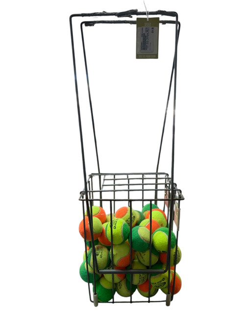 Vist Large View of Product Image Which is Used HOPPER WITH TRAINING BALLS Tennis - Hopper Silver