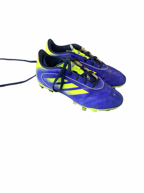 Vist Large View of Product Image Which is Used Adidas Soccer Cleats Royal Blue Junior 03