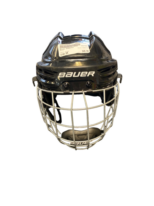 Vist Large View of Product Image Which is Used Bauer PORDIGY Helmet Cage Combo Black SM