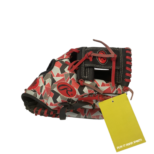 Vist Large View of Product Image Which is Used Rawlings WPL105B PLAYER SERIES GLOVE BB/SB Glove RH Throw Black 10 1/2"