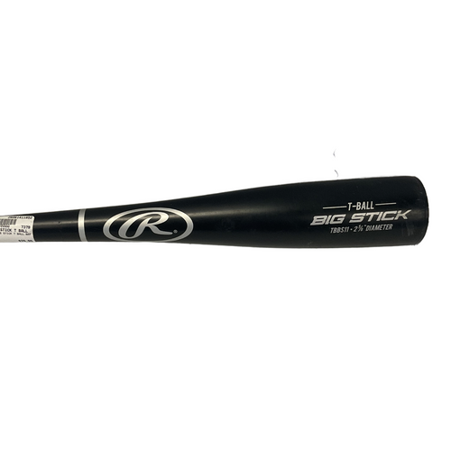 Vist Large View of Product Image Which is Used Rawlings BIG STICK T BALL BAT BB/SB T-Ball Bat 25"