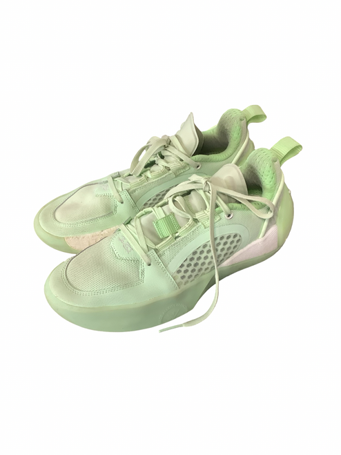 Vist Large View of Product Image Which is Used Under Armour Basketball Shoes M Green Senior 9