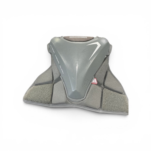 Vist Large View of Product Image Which is Used Maverik Lacrosse Shoulder Pads Grey XS