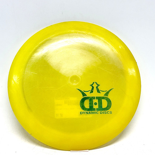 Vist Large View of Product Image Which is Used Dynamic Discs LUCID FREEDOM Disc Golf Driver Yellow 174g
