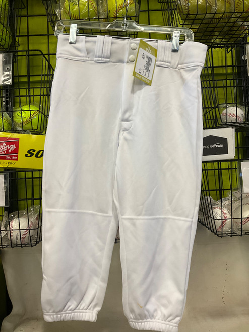 Vist Large View of Product Image Which is Used Easton BB PANTS SM BB/SB Pant Boys White SM