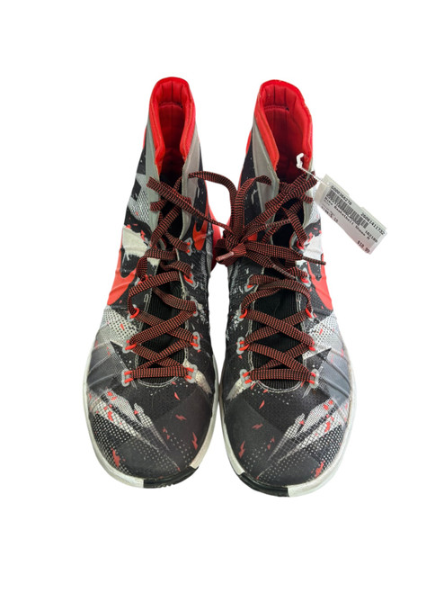 Vist Large View of Product Image Which is Used Nike Basketball Shoes M Red Senior 10