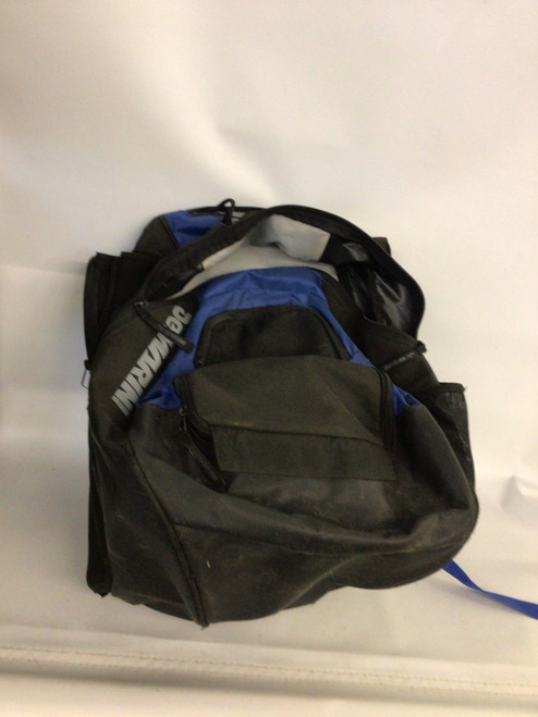 Vist Large View of Product Image Which is Used Demarini BASEBALL BAG BB/SB Player Carry Bag Royal Blue