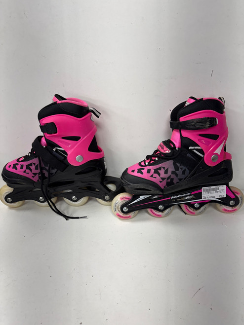 Vist Large View of Product Image Which is Used Bladerunner PHOENIX FLASH G ADJ 5-8 Senior Rec Fitness Skates Pink Adjustable