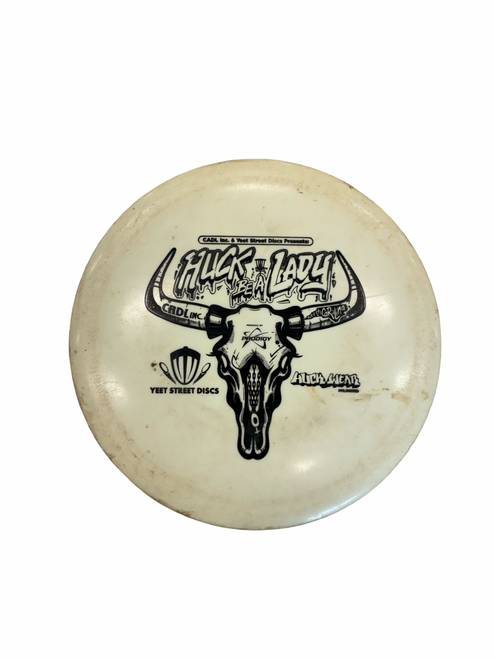 Vist Large View of Product Image Which is Used HUCK STREET Disc Golf Driver White