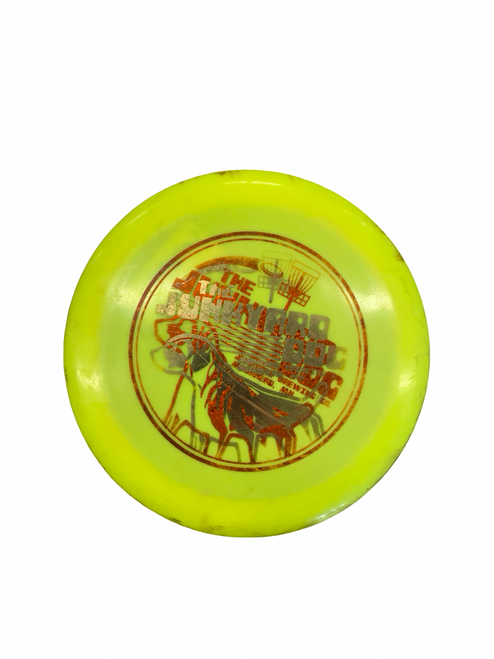Vist Large View of Product Image Which is Used Innova DESTROYER Disc Golf Driver Yellow