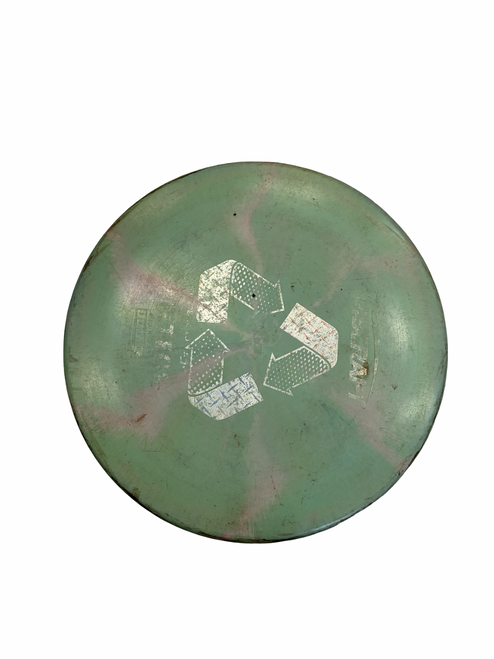 Vist Large View of Product Image Which is Used Discraft METEOR Disc Golf Mid Range Green