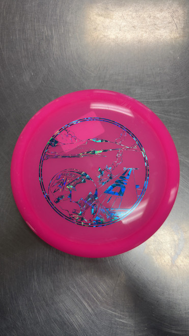 Vist Large View of Product Image Which is Used Dynamic Discs MAVERICK Disc Golf Driver Pink