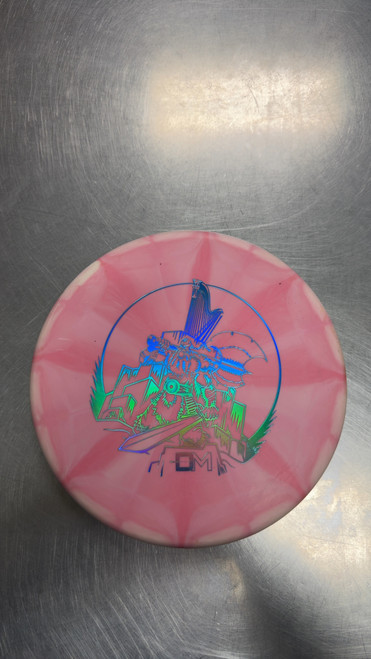 Vist Large View of Product Image Which is Used Westside HARP Disc Golf Mid Range Pink