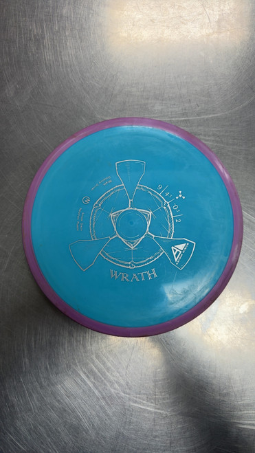 Vist Large View of Product Image Which is Used Axiom WRAITH Disc Golf Driver Royal Blue