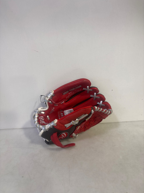 Vist Large View of Product Image Which is Used Rawlings PLAYMAKER SERIES BB/SB Glove LH Throw Red 10 1/2"