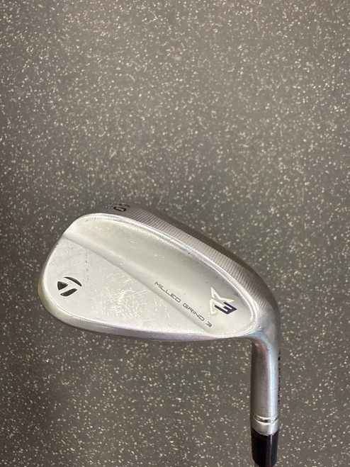 Vist Large View of Product Image Which is Used Taylormade MILLED GRIND 3 Golf Wedge Mens RH 60 Degree