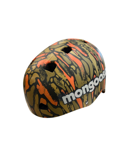 Vist Large View of Product Image Which is Used Mongoose BIKE HELMET Bike Helmet Orange MD