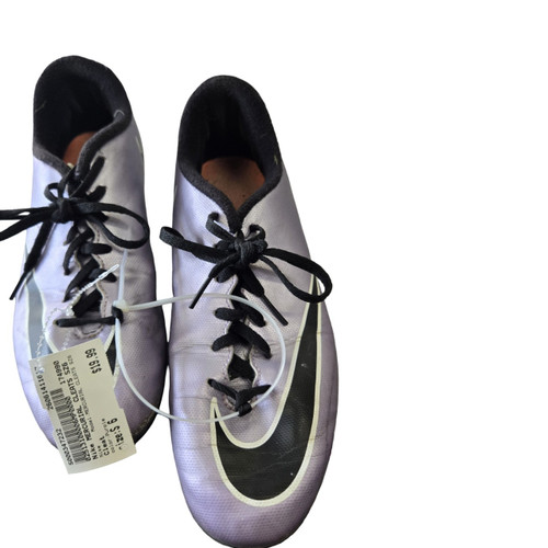 Vist Large View of Product Image Which is Used Nike MERCURIAL CLEATS SZ6 Soccer Cleats Purple Senior 6