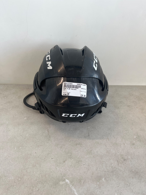 Vist Large View of Product Image Which is Used CCM FL40 Hockey Helmet Only Black SM