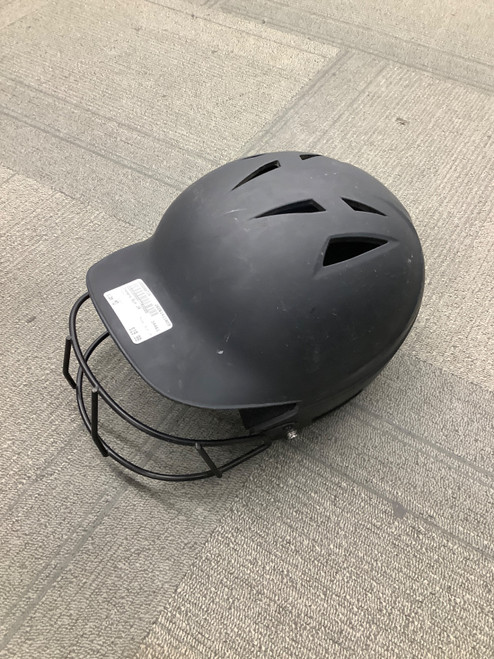 Vist Large View of Product Image Which is Used Champro BLK JR Batting Helmet w/Mask Black MD