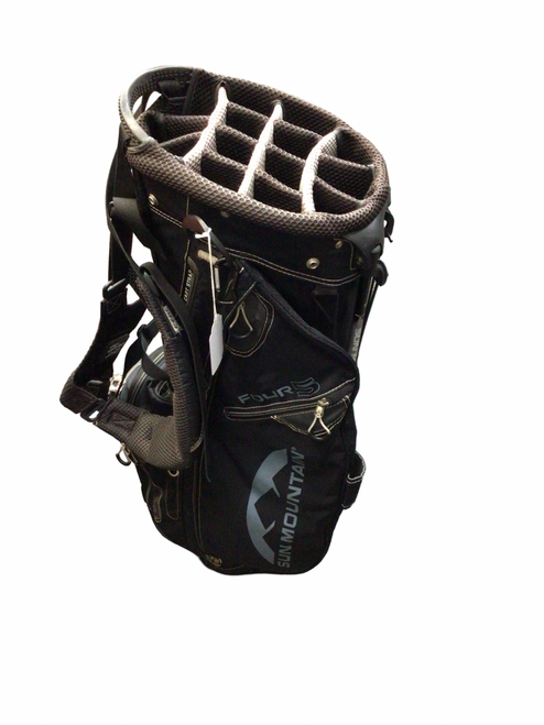 Vist Large View of Product Image Which is Used Sun Mountain Mens Stand Bag Black