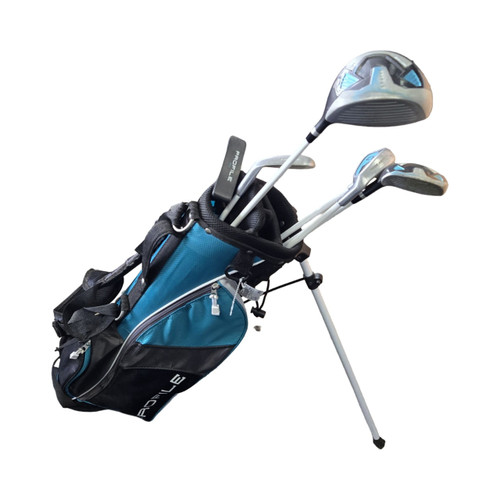 Vist Large View of Product Image Which is Used Wilson PROFILE JGI 6PC SET Jr Package Set RH Teal 6 Piece