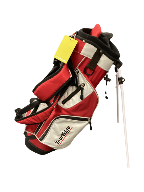 Vist Large View of Product Image Which is Used Tour Edge GOLF BAG Jr Stand Bag Red