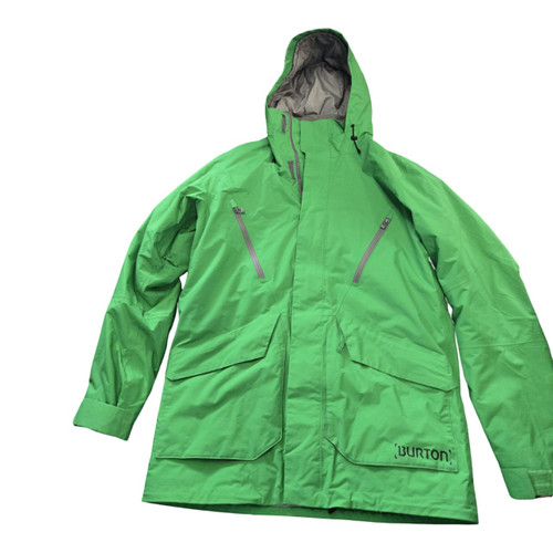 Vist Large View of Product Image Which is Used Burton MENS SZ LG GREEN SNOW JACKET Outerwear Light Jacket M Green LG