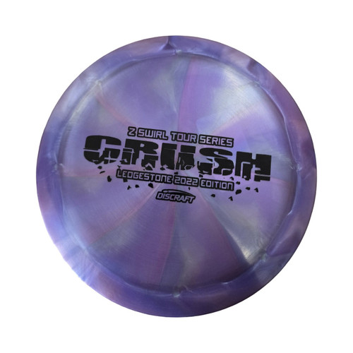 Vist Large View of Product Image Which is Used Discraft CRUSH DRIVER Disc Golf Driver Purple