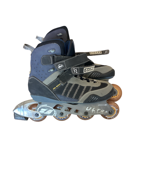Vist Large View of Product Image Which is Used Ultra Wheels ABEC3 Senior Aggressive Skates Grey Senior 11
