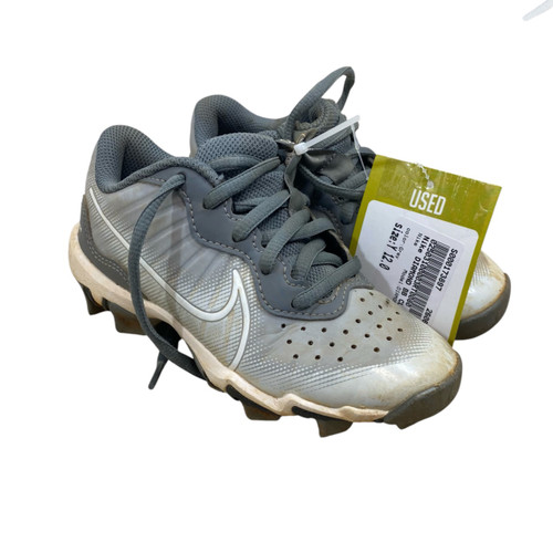 Vist Large View of Product Image Which is Used Nike DIAMOND BB CLEATS BB/SB Cleats Grey Youth 12.0
