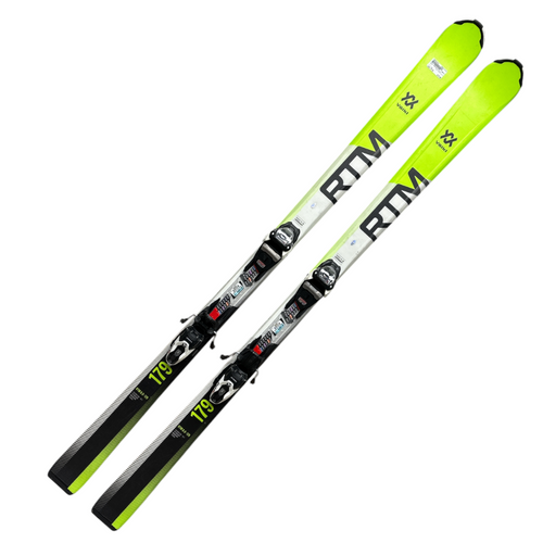 Vist Large View of Product Image Which is Used Volkl DEACON RTM 8.0 Mens Downhill Ski/Binding Green 179 cm