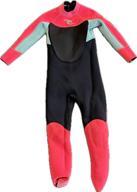 Vist Large View of Product Image Which is Used Rip Curl Junior Full Wetsuit Pink JR 06