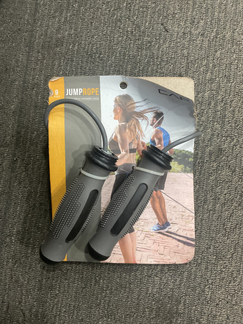 Vist Large View of Product Image Which is Used Cap Jump Rope Grey Speed Rope