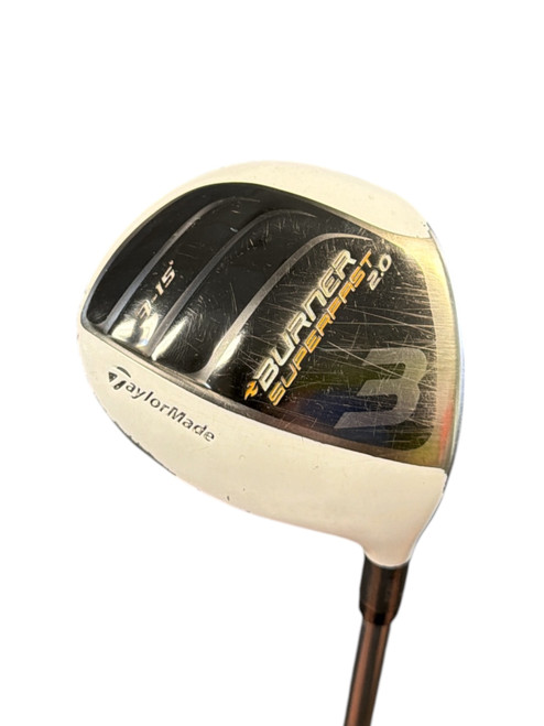 Vist Large View of Product Image Which is Used Taylormade BURNER SUPERFAST 2.0 Mens Fairway Wood RH 3 Wood