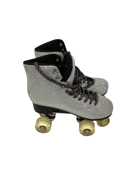 Vist Large View of Product Image Which is Used POSTER GRL SKATES Senior Roller Quad Skates Chrome Senior 10