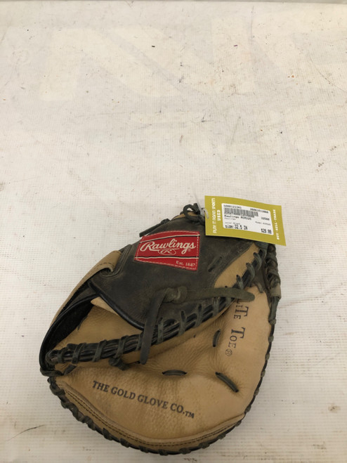 Vist Large View of Product Image Which is Used Rawlings RCM325 BB/SB Catchers RH Throw Black 32 1/2"