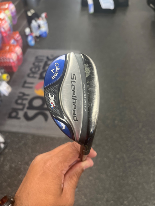 Vist Large View of Product Image Which is Used Callaway STEELHEAD XR Mens Hybrid Club RH 5 Hybrid