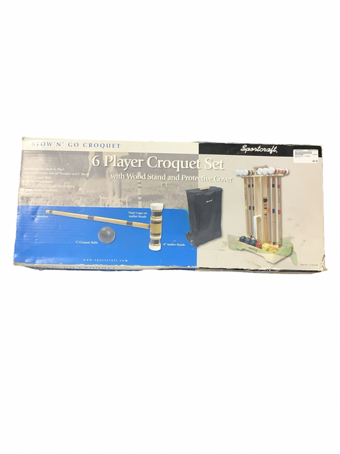 Vist Large View of Product Image Which is Used Sportcraft Croquet