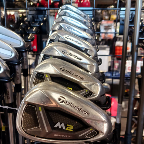 Vist Large View of Product Image Which is Used Taylormade M2 Mens Iron Set RH 4I-PW