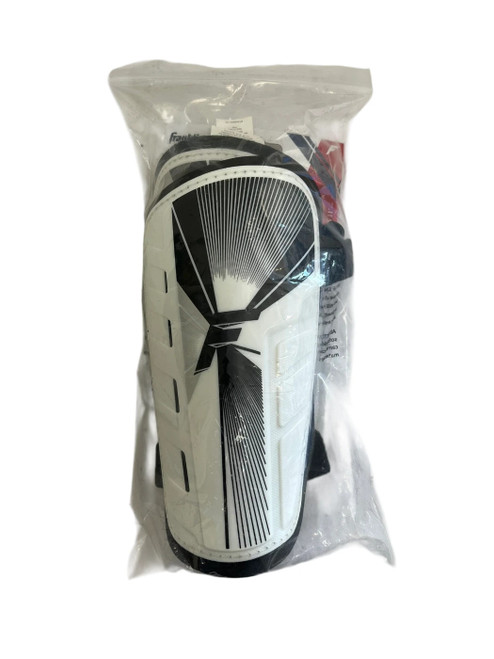 Vist Large View of Product Image Which is Used Franklin Superlight Adult LG Soccer Shin Guards