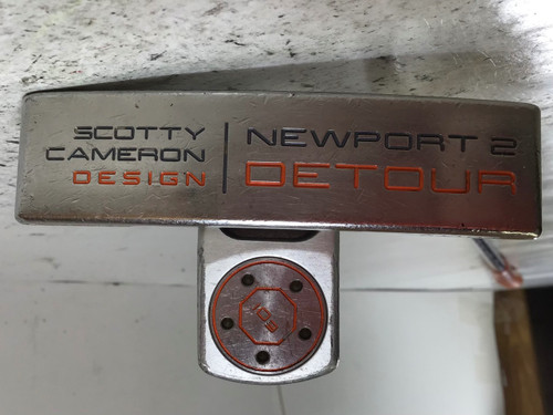 Vist Large View of Product Image Which is Used Titleist CAMERON NEWPORT 2 DETOUR Mens Putter RH