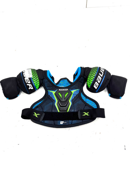 Vist Large View of Product Image Which is Used Bauer X Youth Shoulder Pads MD