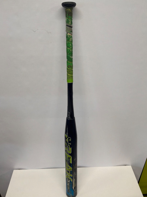 Vist Large View of Product Image Which is Used Miken FREAK BLACK BB/SB Slowpitch Bat 34"